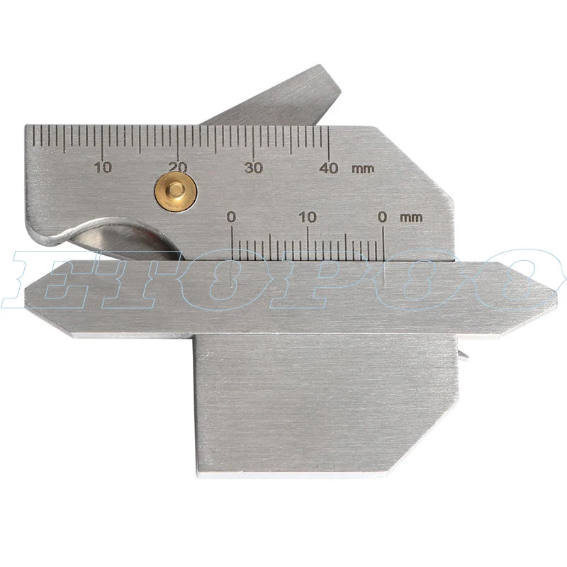 Professional Weld Bead Height Gauge Metric Welding Inspection Ruler for Seam Gap, Pipe, Boiler & Bridge Inspection