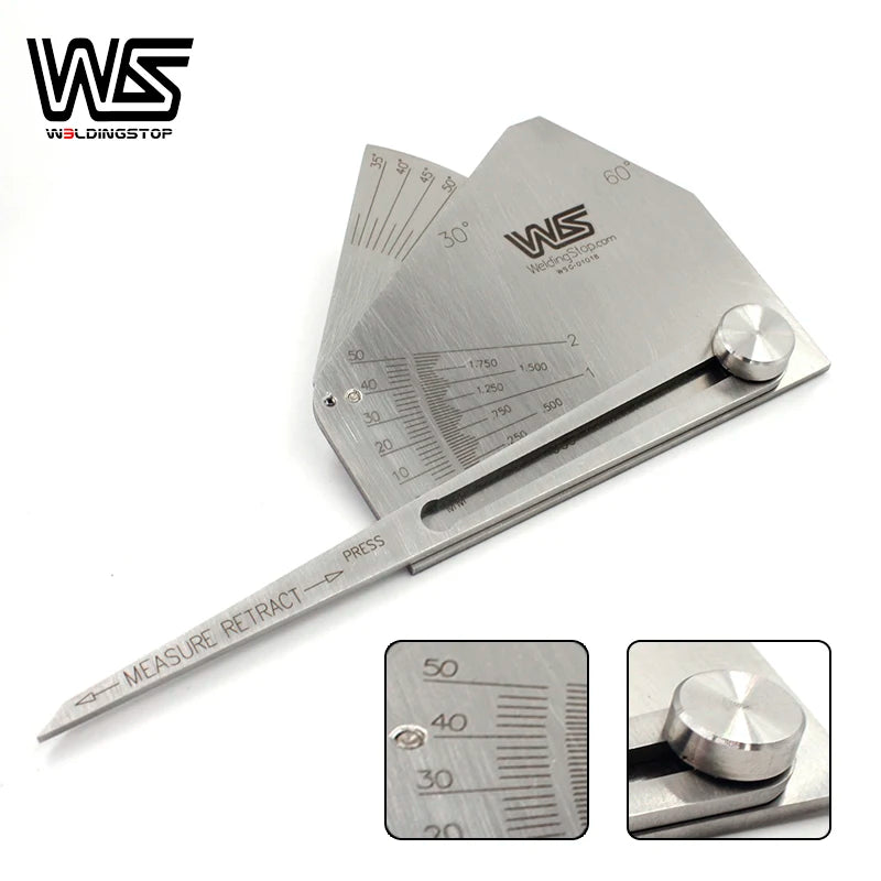 SKEW-T Fillet Weld Gauge-Precision Welding Inspection Measuring Tool