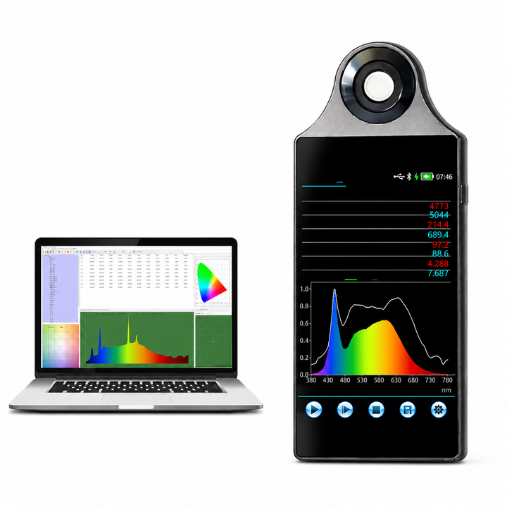 HP330 Spectrometer – Lux, CCT & CRI Light Color Meter