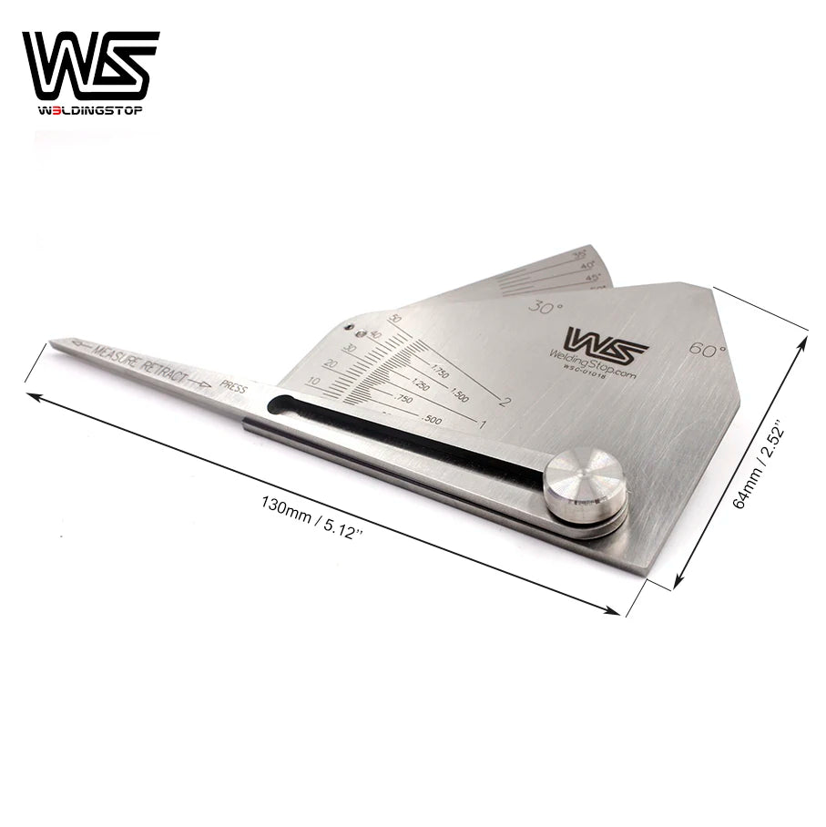 SKEW-T Fillet Weld Gauge-Precision Welding Inspection Measuring Tool