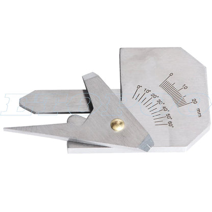 Professional Weld Bead Height Gauge Metric Welding Inspection Ruler for Seam Gap, Pipe, Boiler & Bridge Inspection