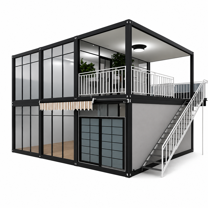 Modular Two-Story Office & Workforce Accommodation Building