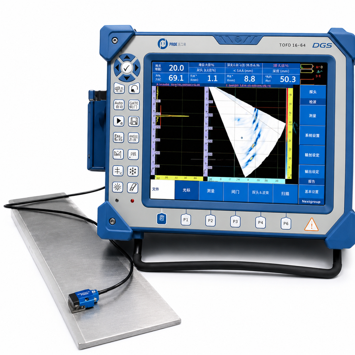 PA16/64 Phased Array Ultrasonic Flaw Detector – PAUT & TOFD Inspection System