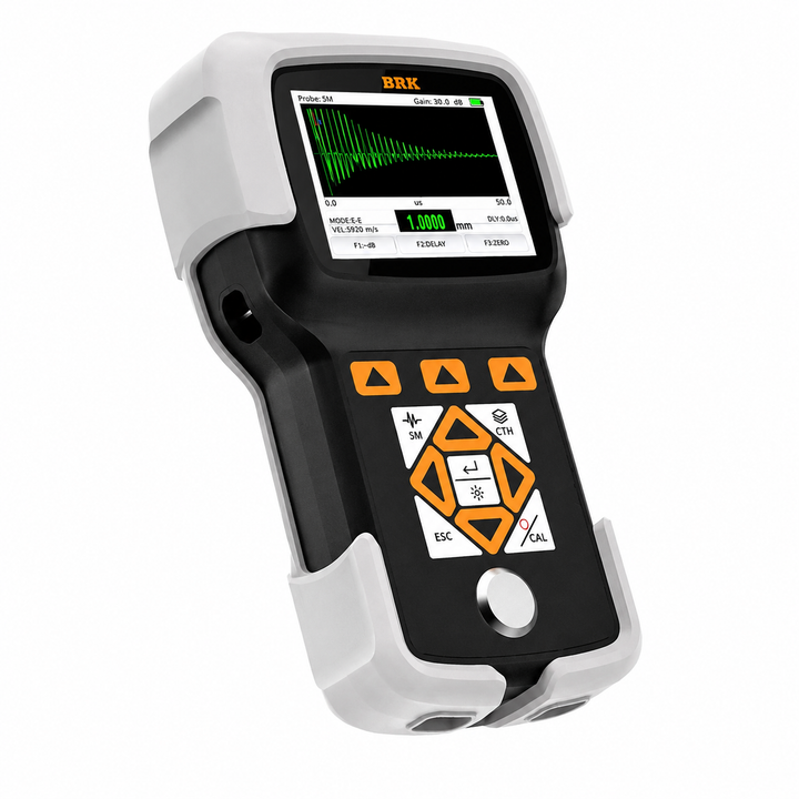 Professional Ultrasonic Thickness Gauge with A/B Scan & 0.1mm Resolution