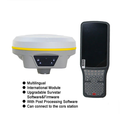 SOUTH Galaxy G3 Professional GNSS RTK Survey Receiver – 1598 Channels, IMU 60°, UHF 2W & NTRIP