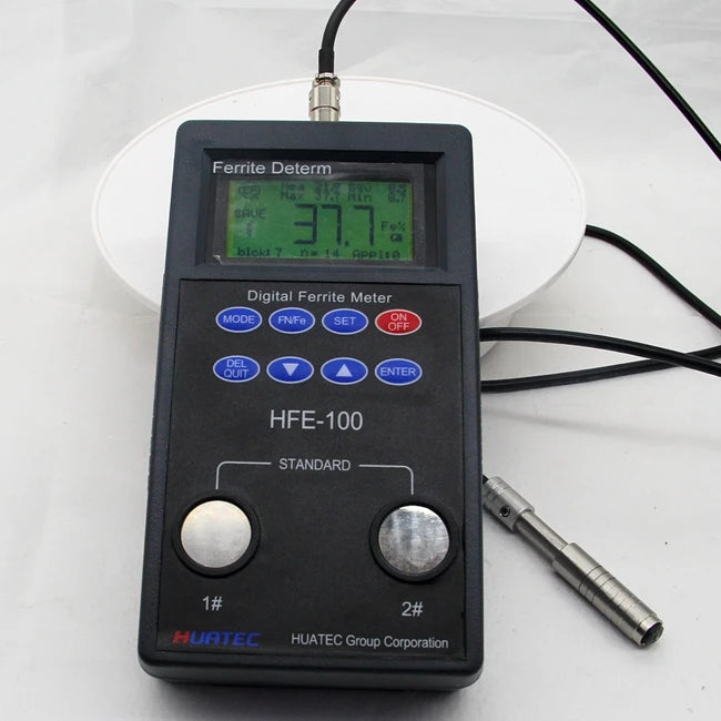 HFE-100 Portable Digital Ferrite Meter for Stainless Steel & Duplex Weld Inspection