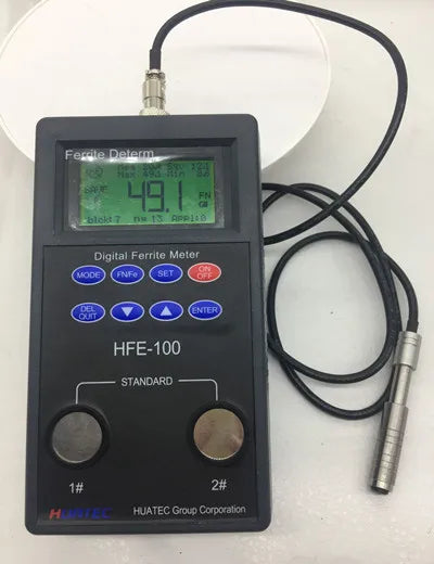 HFE-100 Portable Digital Ferrite Meter for Stainless Steel & Duplex Weld Inspection