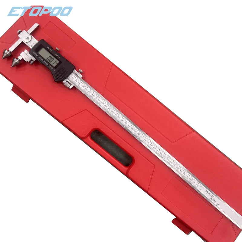 Digital Hole Distance Caliper with Cone Probes 20-600mm Precision Measuring Tool
