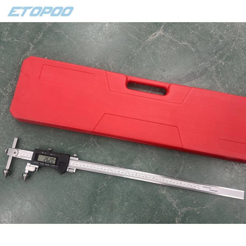 Digital Hole Distance Caliper with Cone Probes 20-600mm Precision Measuring Tool