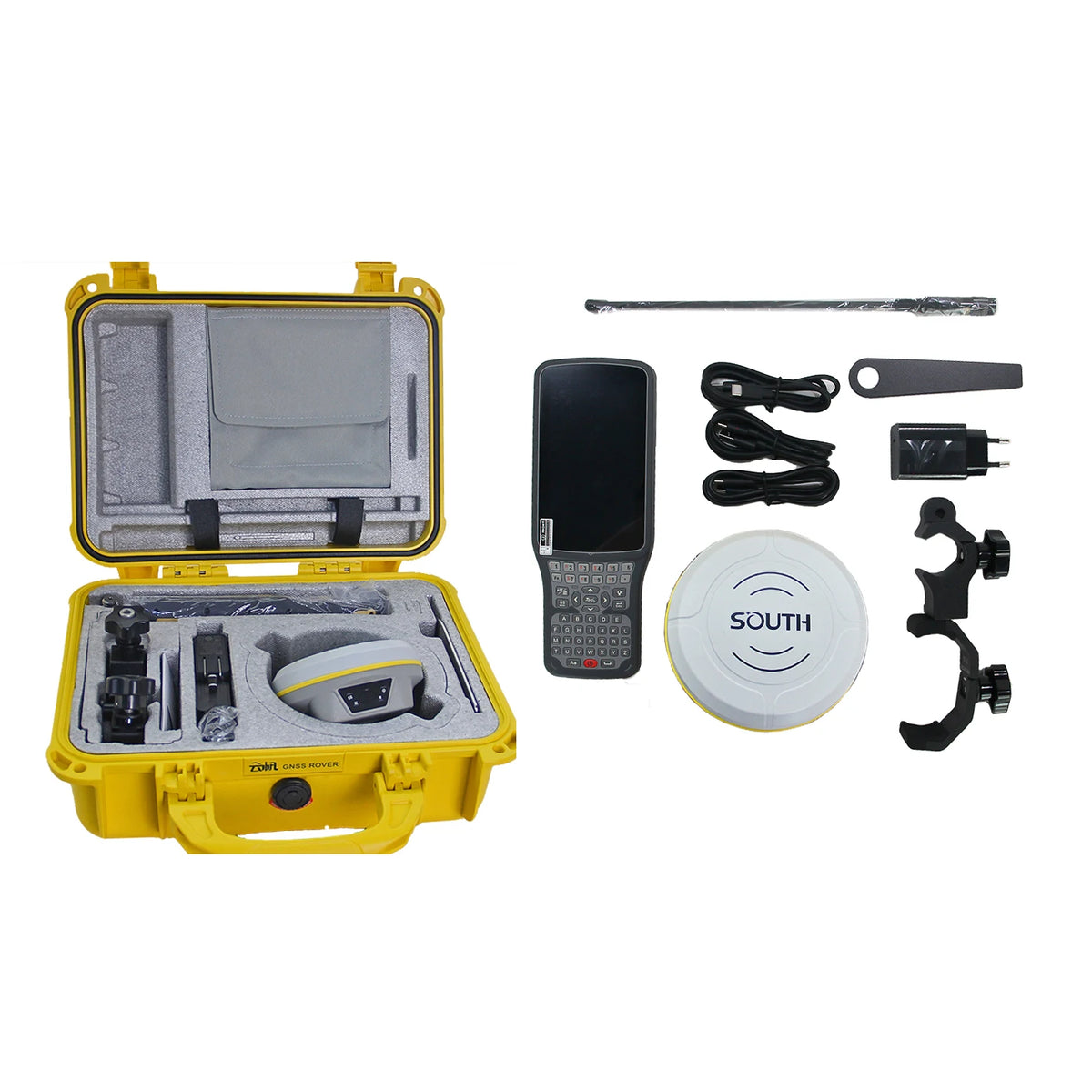 SOUTH Galaxy G3 Professional GNSS RTK Survey Receiver – 1598 Channels, IMU 60°, UHF 2W & NTRIP