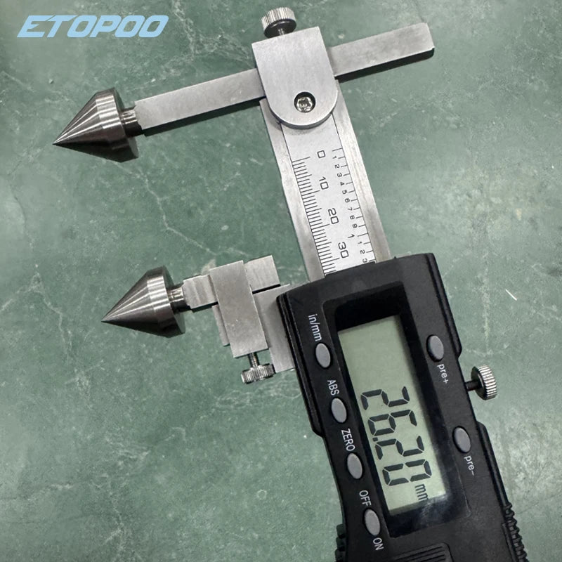 Digital Hole Distance Caliper with Cone Probes 20-600mm Precision Measuring Tool