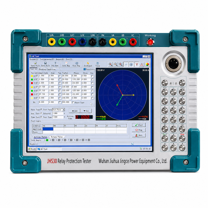 Three-Phase Protection Relay Test Set – Secondary Current Injection Relay Tester