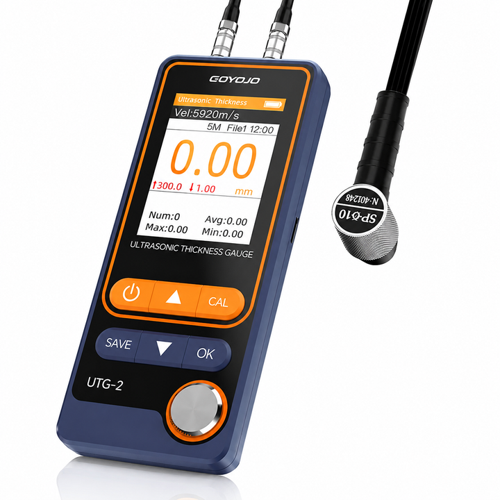 UTG-2 Ultrasonic Thickness Gauge – Industrial NDT Metal Thickness Tester