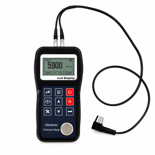 Ultrasonic Thickness Gauge NDT310 – Portable Wall Thickness & Corrosion Inspection Meter