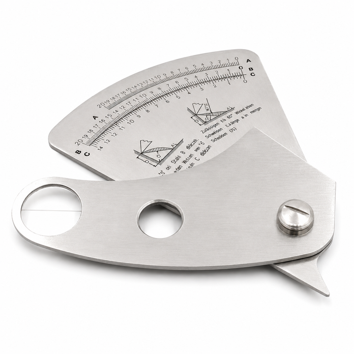 WS Fan Shape Welding Gauge – Precision Weld Inspection Tool