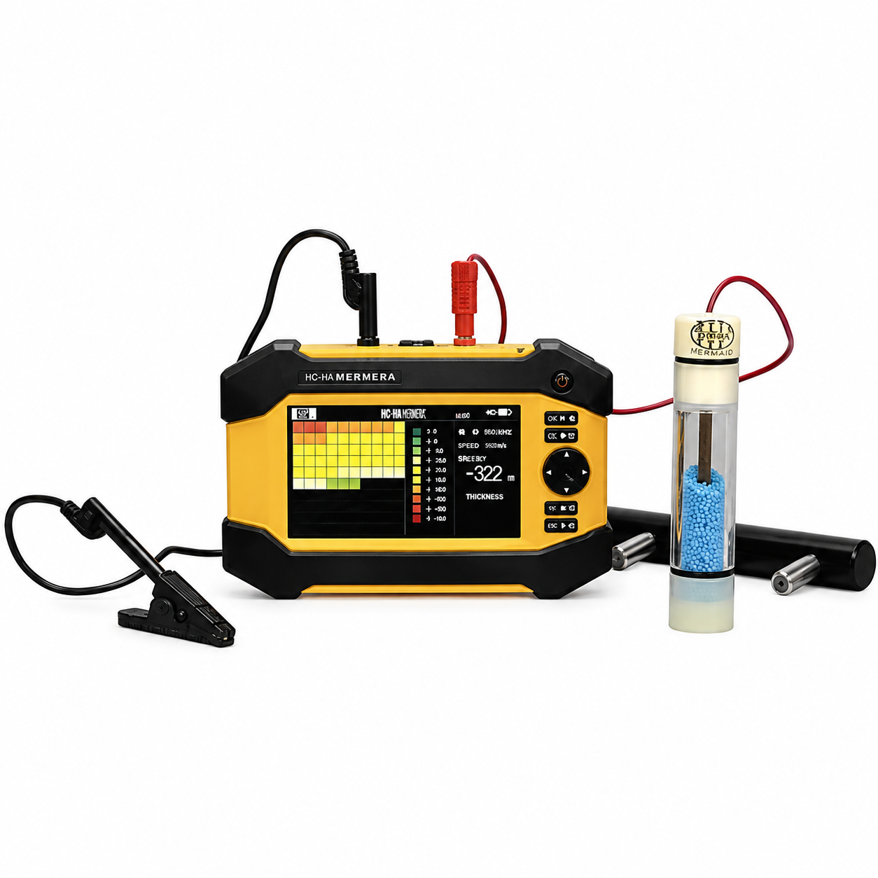 HC-X6 Digital Half-Cell Rebar Corrosion Tester for Concrete Inspection