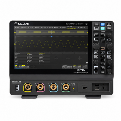 SIGLENT SDS1204X HD 4-Channel 200MHz Digital Storage Oscilloscope with 12-Bit Resolution