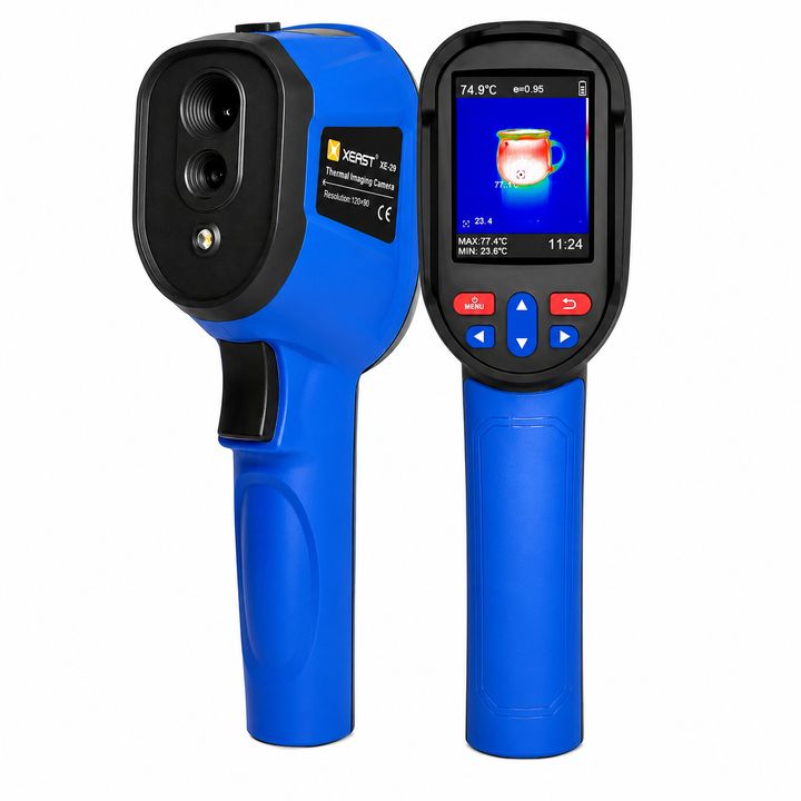 Industrial Thermal Imaging Camera 120×90 IR Resolution – 2.8" Display, -4°F to 1022°F